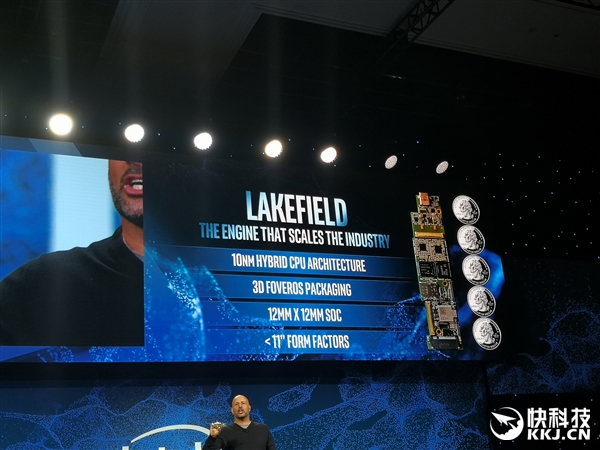 Intel宣布首款3D封装处理器Lakefiled：10nm工艺、1大4小五核心