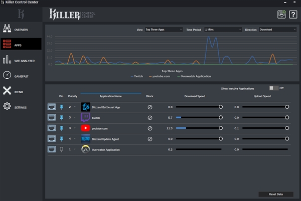 Killer E3000网卡发布：首次支持2.5G以太网