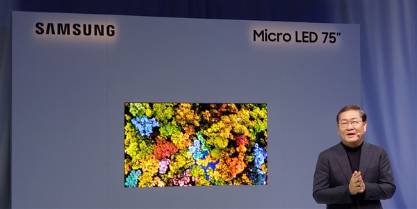 <a href='https://www.samsung.com/cn/' target='_blank'><u>三星</u></a>秀219英寸巨无霸电视：MicroLED 4K+