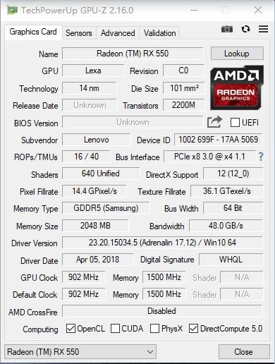 搭载AMD RX 550独显！联想Thinkpad E580评测：能玩大型游戏的亲民商务本