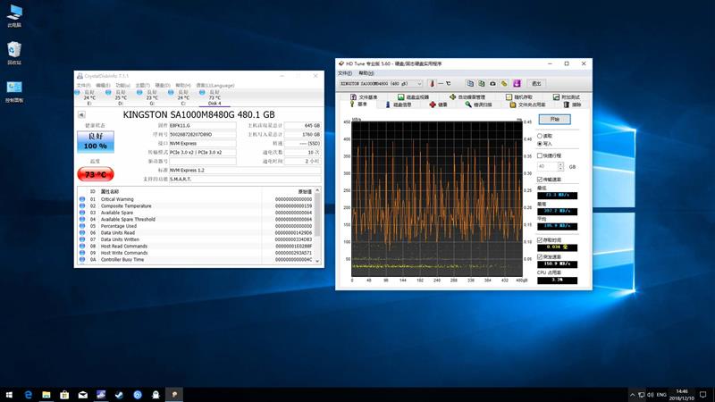 平民NVMe SSD：金士顿A1000 480G测试报告