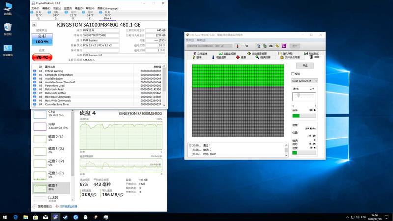 平民NVMe SSD：金士顿A1000 480G测试报告