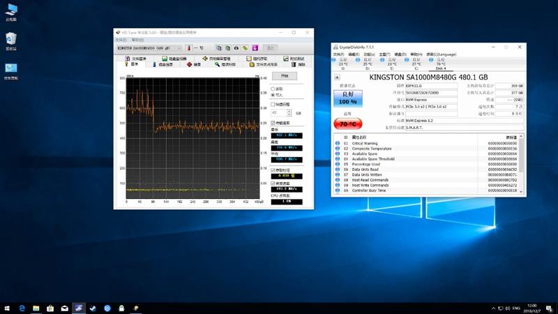 平民NVMe SSD：金士顿A1000 480G测试报告