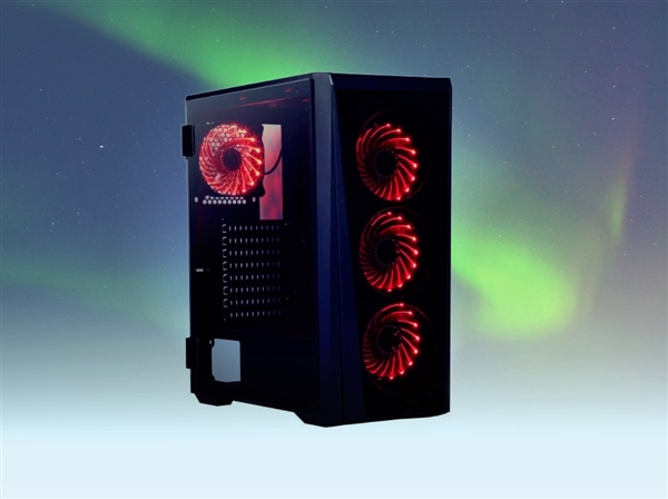 预装4个RGB风扇 DIYPC推出全新机箱Trio-GT-RGB