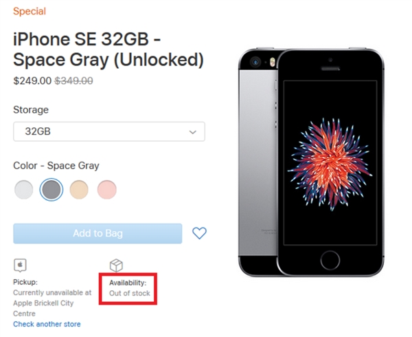 iPhone SE重新上架后被抢购一空：没买到就可惜了！