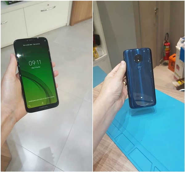 Moto G7 Power曝光：刘海屏/5000mAh