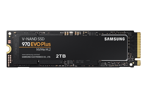 三星发布970 EVO Plus M.2 SSD：9x层堆叠 随机写入暴涨57％