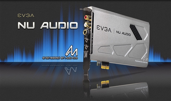 250美元！EVGA发布首款声卡NU Audio