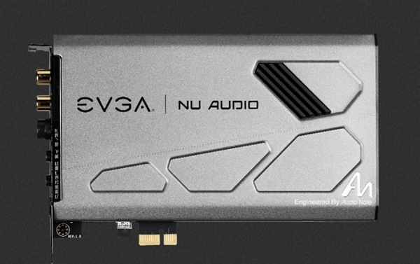 250美元！EVGA发布首款声卡NU Audio