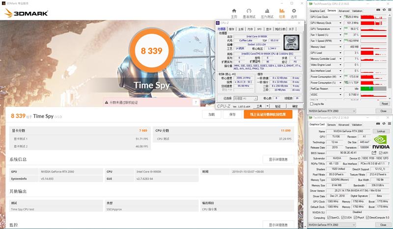 无啸叫并非唯一惊喜！G魂RTX 2060 OC-6G评测：性能等同于GTX1080