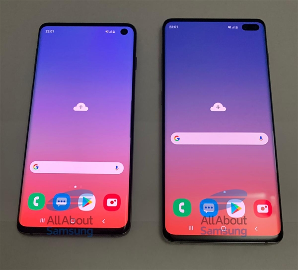 <a href='https://www.samsung.com/cn/' target='_blank'><u>三星</u></a>Galaxy S10/S10 Plus真机欣赏：挖孔屏/后置三摄