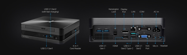 华硕发商务迷你机VivoMini VC65-C1：i7-8700T配4K蓝光