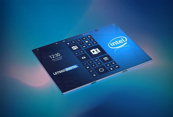 Intel手机设计专利曝光：三块屏幕 随意折叠
