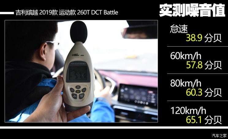 吉利汽车 缤越 2019款 运动款 260T DCT Battle