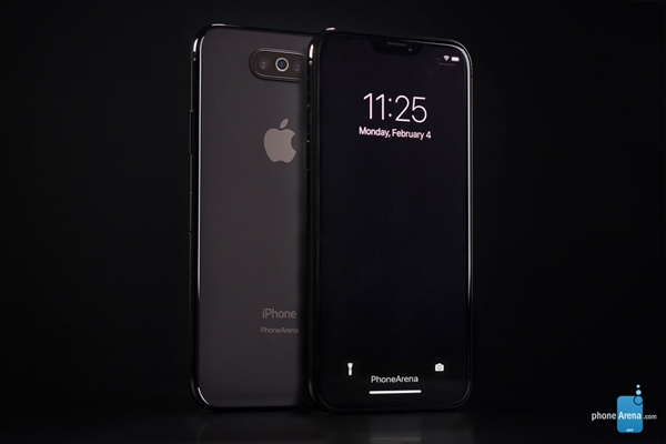 外媒绘制iPhone XI渲染图：小刘海+三摄、iOS 13夜间模式美如画