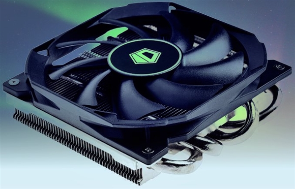 ID-Cooling发布“横躺”式CPU风冷散热器：最高支持100W的CPU