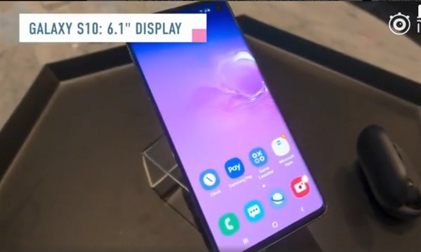 三星Galaxy S10/S10+真机高清上手：超声波屏幕指纹体验赞