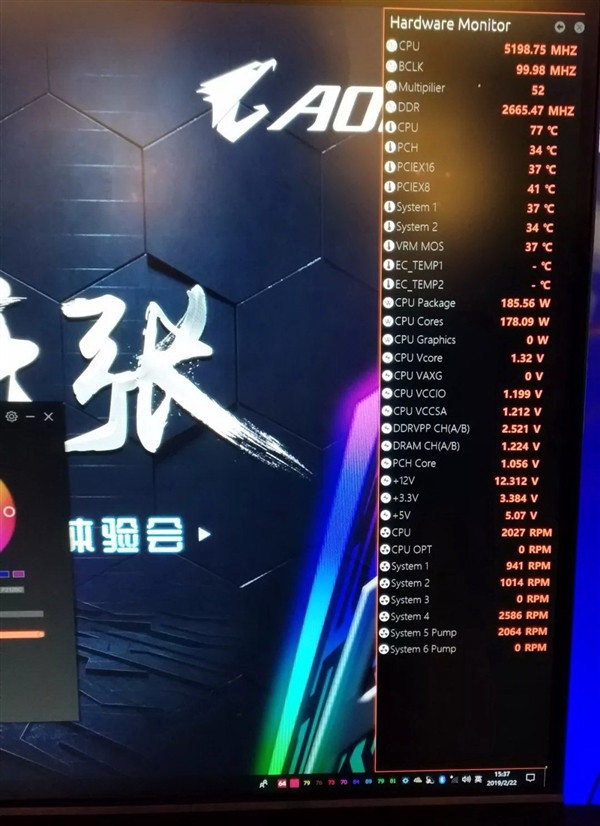 技嘉为Z390主板上全水冷：i9-9900K全核5.2GHz仅仅77℃