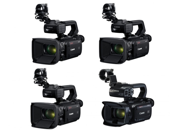 佳能一口气发布了6款全新的4K数码摄像机产品
