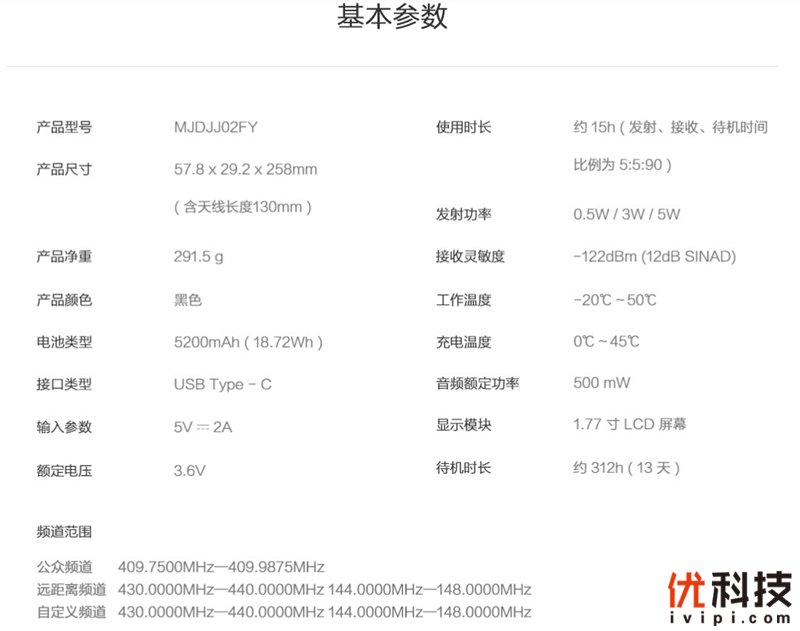 民用对讲机中的战斗机 小米米家对讲机2体验