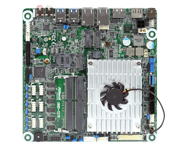华擎又出妖板：Intel 15W轻薄本CPU走进ITX迷你小板