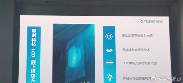 阜时科技推出全球首款LCD屏下指纹方案