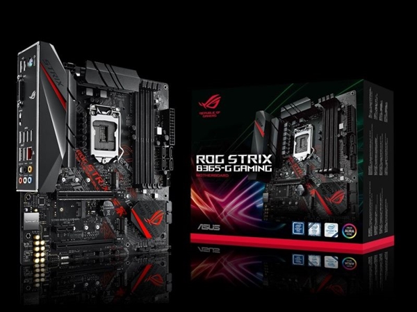 华硕发布高规格的B365主板--ROG Strix B365-G Gaming