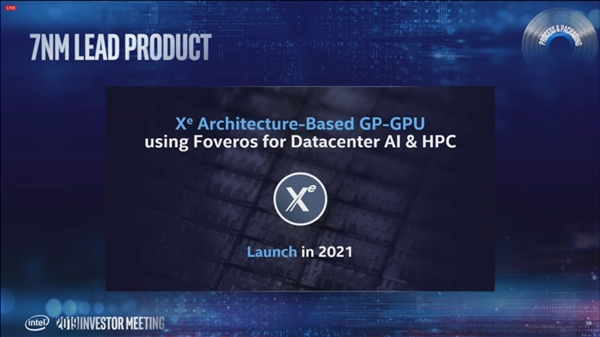 Intel：7nm工艺2021年上马 Xe独立显卡首发
