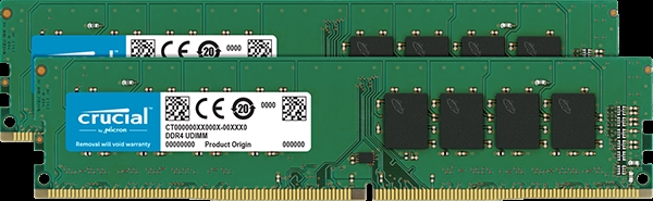 美光英睿达推原生DDR4-3200高频内存：没有散热马甲