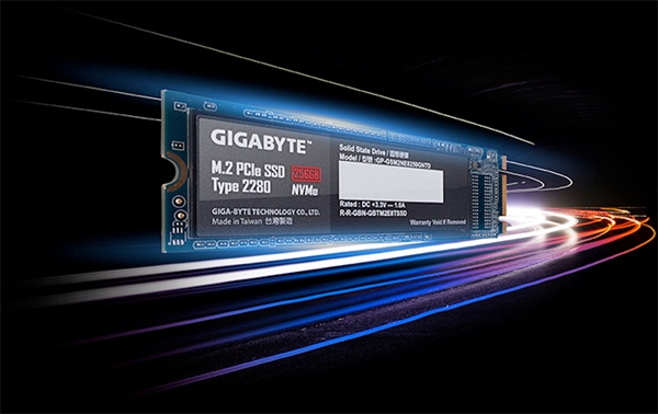 技嘉预告全球首款PCIe 4.0 SSD：读写速度超5GB/s