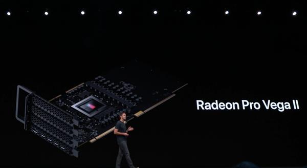AMD发布最强7nm Radeon专业卡：双芯双路 <a href='https://www.apple.com/cn/' target='_blank'><u>苹果</u></a>御用