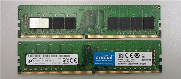 英睿达单条32GB DDR4内存亮相：<a href='https://www.samsung.com/cn/' target='_blank'><u>三星</u></a>之后第二款