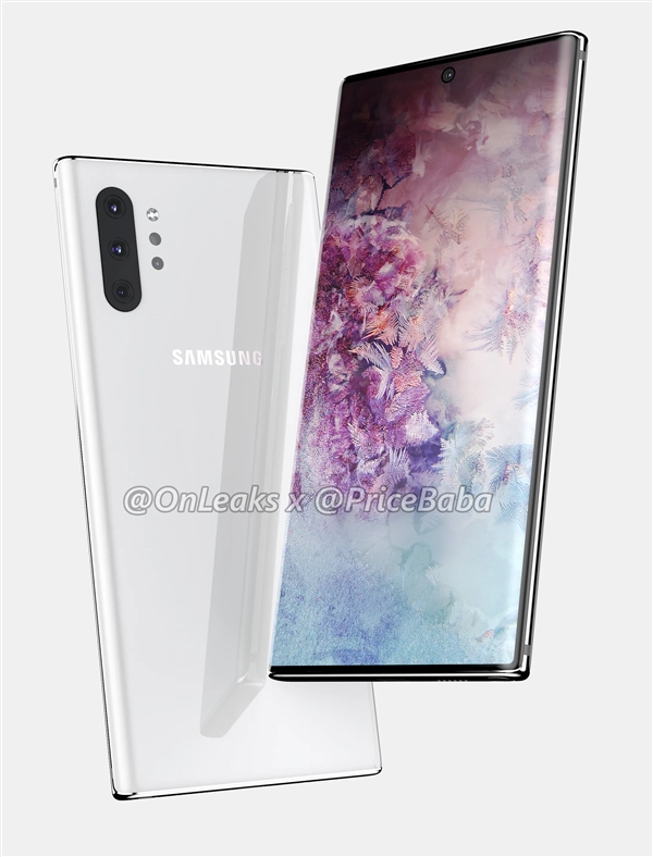 三星Galaxy Note 10 Pro曝光：挖孔屏+骁龙855