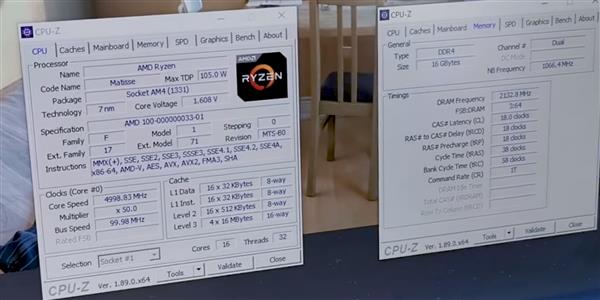 超频猛 16核锐龙9处理器频率、内存双双上5GHz