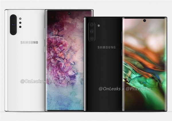 <a href='https://www.samsung.com/cn/' target='_blank'><u>三星</u></a>Note 10外形渲染图被确认：没有耳机插孔