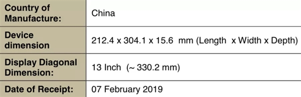 <a href='https://www.apple.com/cn/' target='_blank'><u>苹果</u></a>新款MacBook Pro获FCC认证：采用13英寸屏