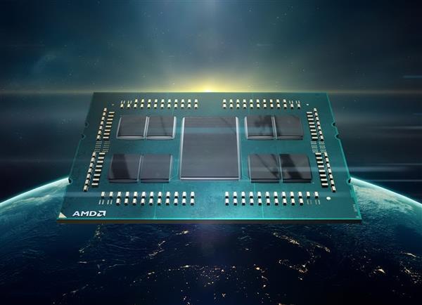 AMD 7nm霄龙处理器性能曝光：64核128线程 比双路32核更强