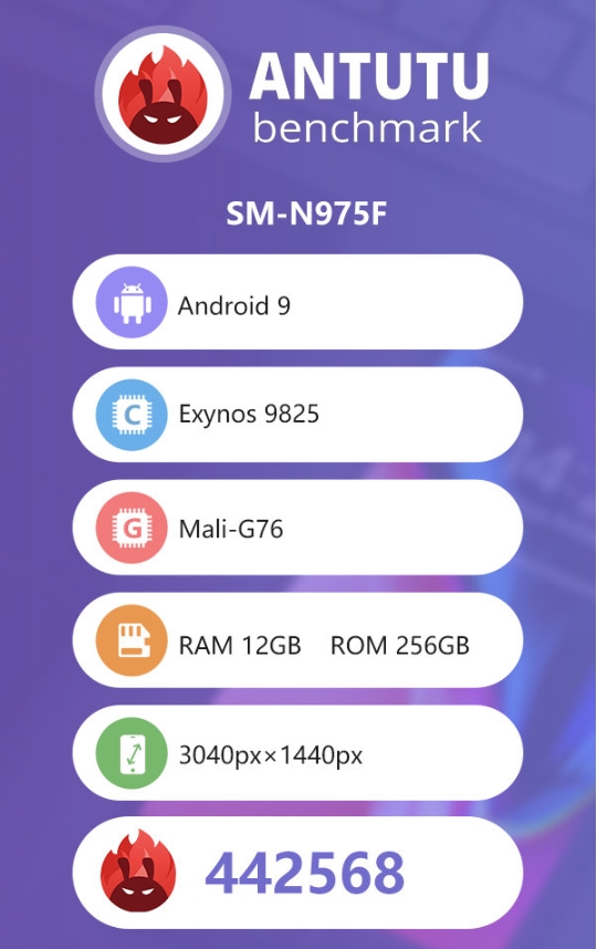 <a href='https://www.samsung.com/cn/' target='_blank'><u>三星</u></a>Exynos 9825安兔兔跑分曝光：超越骁龙855