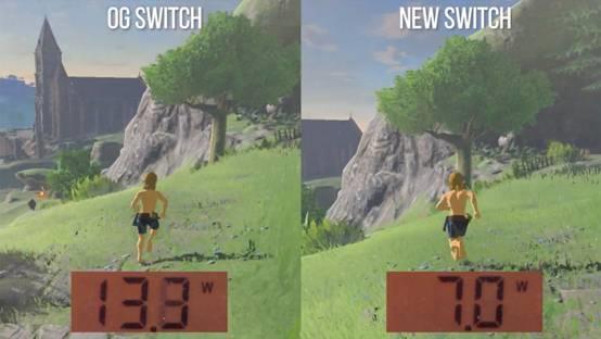 Eurogamer：新版Switch的功耗相比旧款降低了近一倍