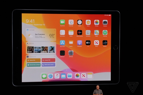 <a href='https://www.apple.com/cn/' target='_blank'><u>苹果</u></a>发布第七代iPad：10.2寸屏 售价329美元起