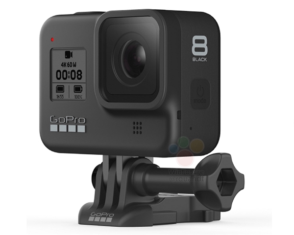 GoPro Hero 8/Max双双曝光：可直接再底部固定配件