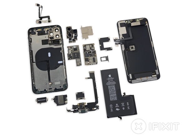 iFixit拆解确认：iPhone 11 Pro Max标配4GB内存