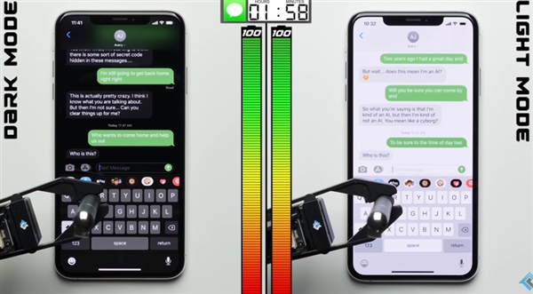 外媒实测：iOS 13“黑暗模式”下iPhone可省电30%