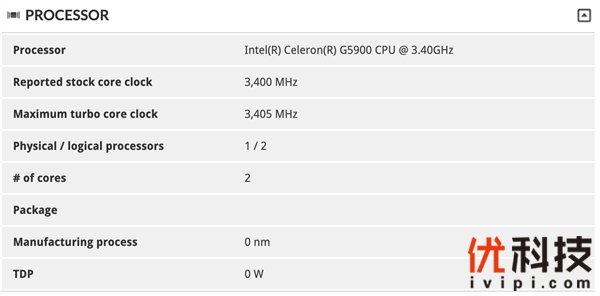 Intel十代奔腾G6600、赛扬G5900现身：提频最多200MHz