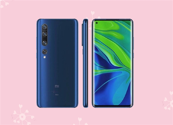 小米10 Pro 5G版谍照曝光：单孔双曲面屏、竖排四摄、双扬声器