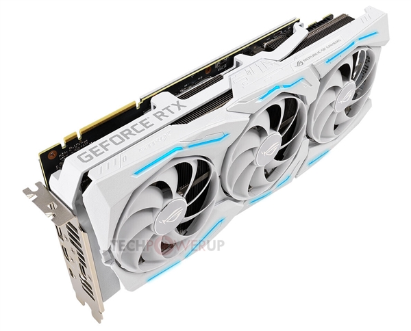 白色版的ROG Strix RTX 2080 Super显卡来了