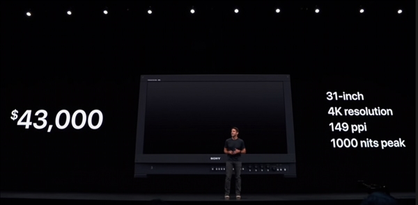 Apple Pro Display XDR对比<a href='https://www.sony.com.cn/' target='_blank'><u>索尼</u></a>30万元监视器：甘拜下风