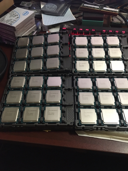 一大批Intel 10代酷睿桌面ES散片偷跑：最高10核