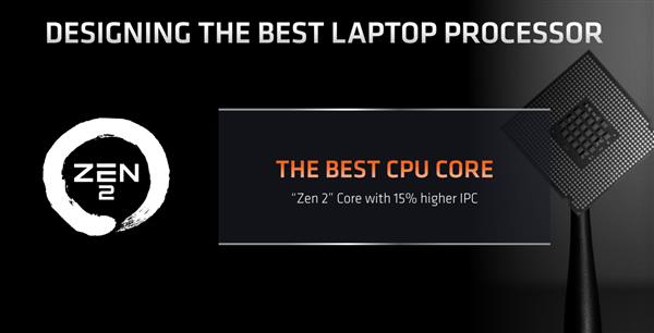 史上最强笔记本CPU AMD锐龙4000架构解析：7nm Zen2浴火重生