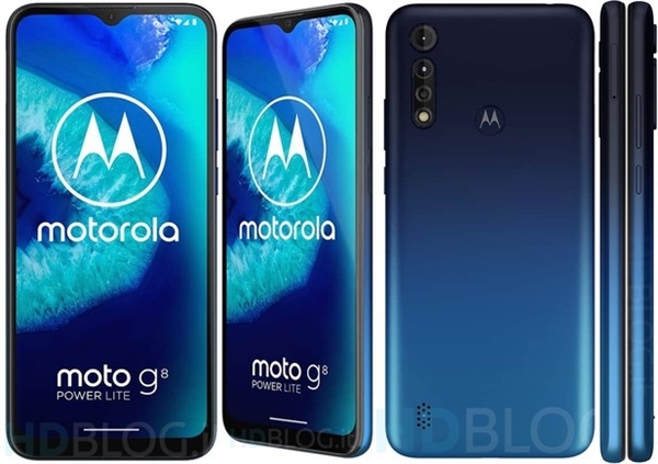 Moto G8 Power Lite大量渲染图曝光：5000mAh+三摄新机